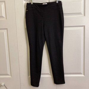 Calvin Klein Pants Slacks Women's Business Subtle Pattern Size 8